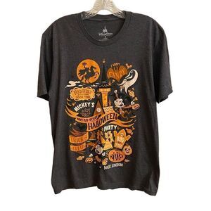 Disney Parks Mickey’s Not So Scary Halloween Party 2018 Tee Medium Unisex